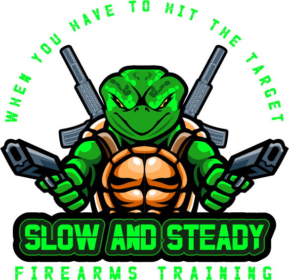 Slow and Steady Firearms Training Logo