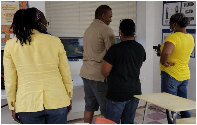 Beginner handgun training